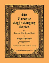 The Baroque Sight-Singing Series Digital File Reproducible PDF cover Thumbnail
